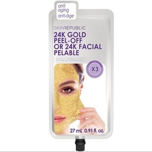 24K Gold Peel-Off Face Mask